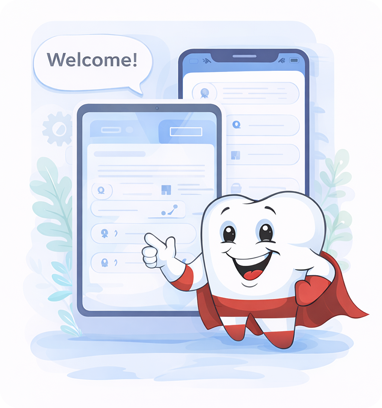 Welcome illustration